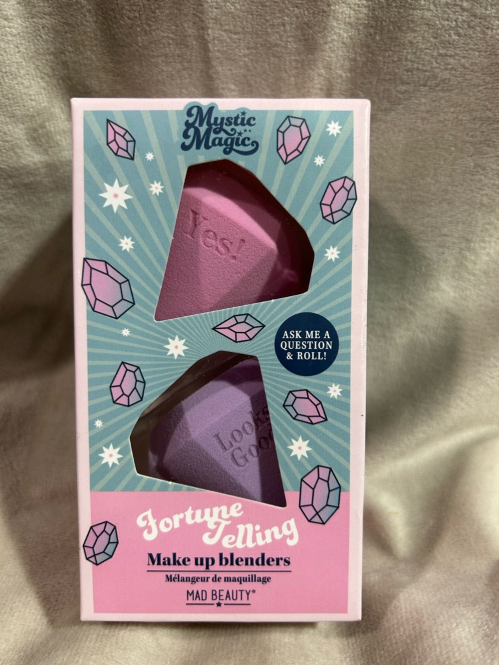 Mad‎ Beauty Fortune Telling Makeup Blenders - Pink & Lavender